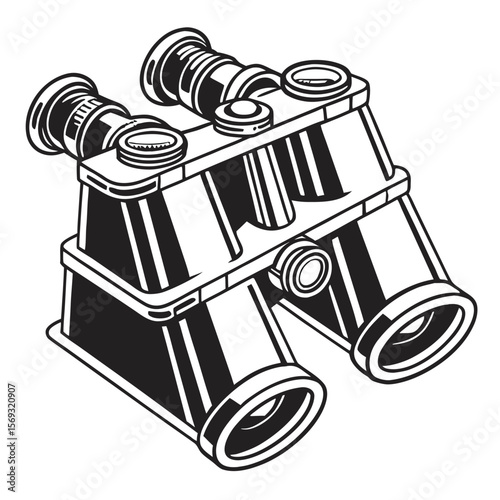 black silhouette vector of hierarchical structure layout