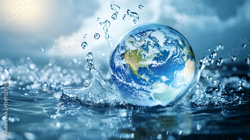  Animation of global water scarcity and international resolutions (1)