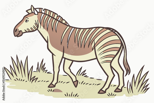  Wildlife Illustrations: Maine Coon Cat, Puffin, Tasmanian Devil, Okapi, Caracal, Hummingbird, Magpie, Lemur, Cassowary, Skunk, Sloth, Butterfly, Dolphin, Lynx, Grasshopper, Pronghorn, Quail, Koala, E