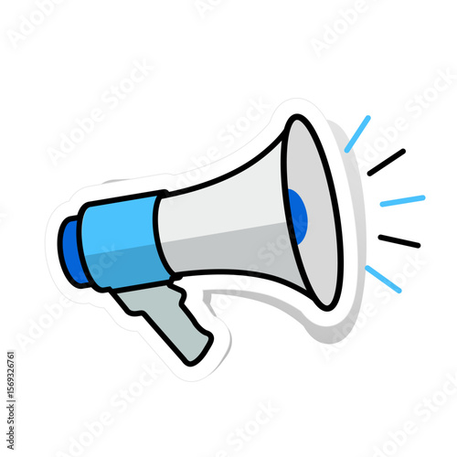 Megaphone / transparent background	
