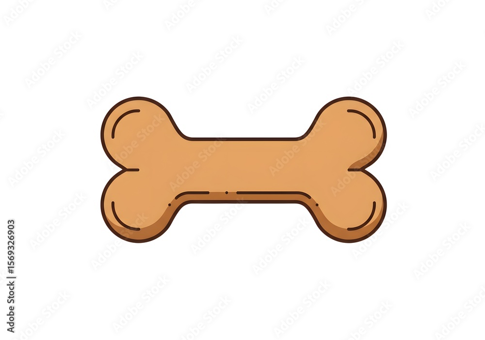 custom made wallpaper toronto digitalCartoon bone illustration for pet food or animal design projects