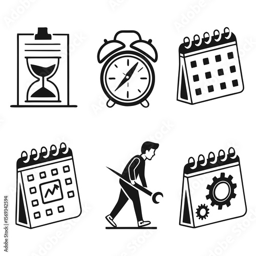 Managing time and schedule with calendars and deadlines