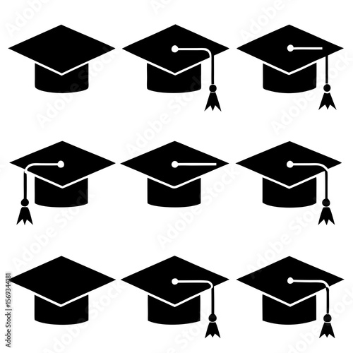 Graduation Caps Collection academic caps mortarboards