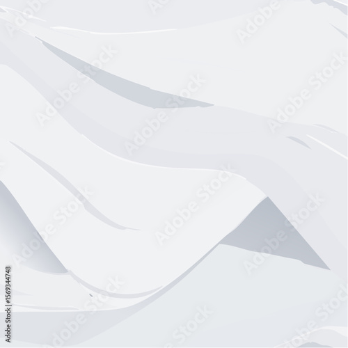 A seamless vector tile of wrinkled paper with soft creases and folds, ideal for textured backgrounds, overlays, or digital scrapbooking.