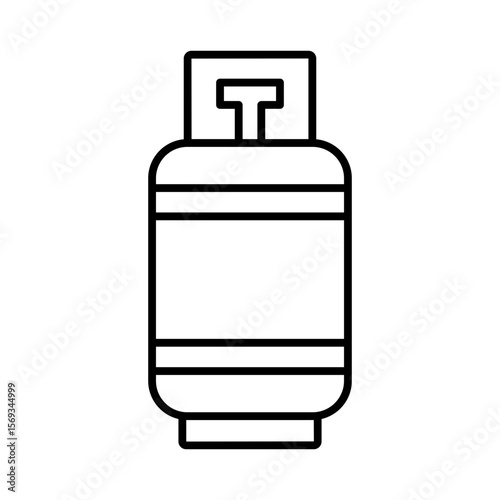 gas cylinder icon