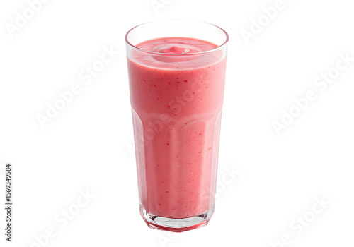 Wallpaper Mural Pink Smoothie in a Tall Glass isolated on transparent background Torontodigital.ca