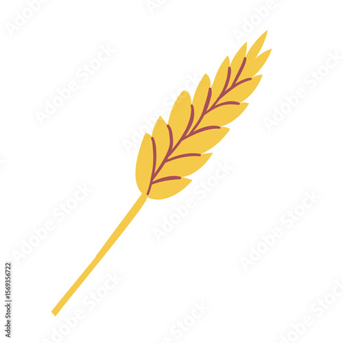 Farm wheat ears icon set vector illustration, Wheat Ears Icons and Logo Set. Organic wheat, bread Agriculture symbol isolated. Grain, spikelet and wreath. Organic wheat plants , bread agriculture.