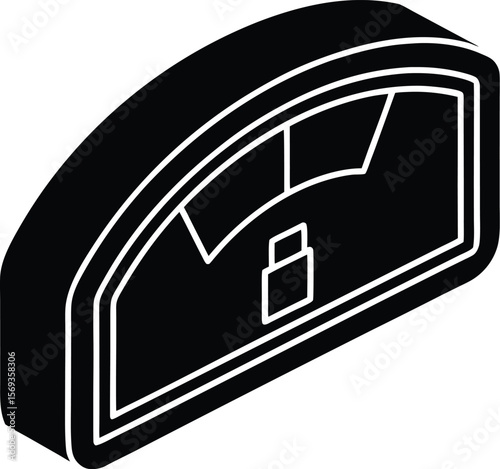 Speedometer Gauge Icon