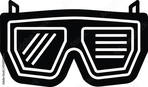  Ski or Biking Goggles Icon