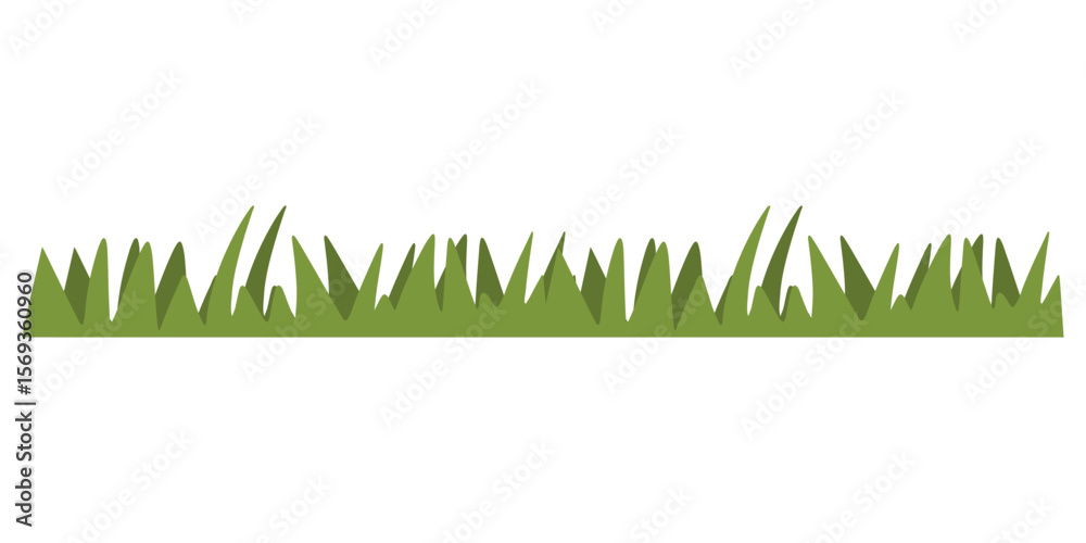 Fototapeta premium Grass Illustration Se