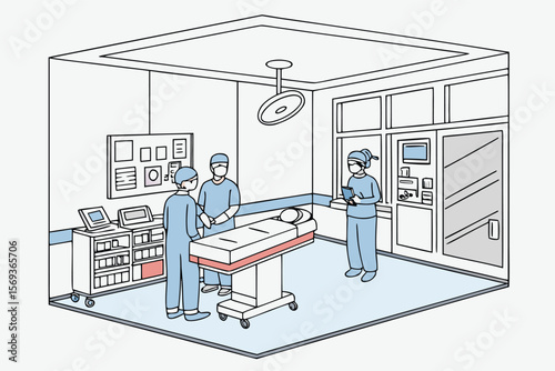 Hospital operating room