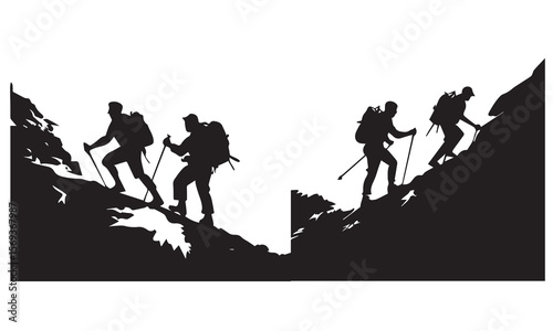 Outdoors icon vector