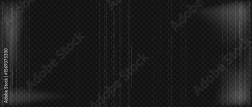 Old grainy film texture worn with noise, Realistic overlay mode of scratched vintage film, Vector abstract background.