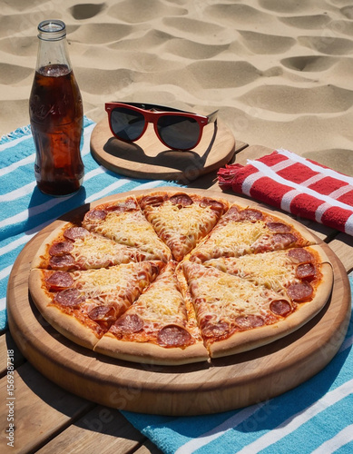 Pepperoni pizza