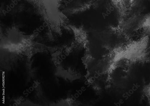 抽象的　水墨画　背景素材