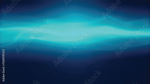 Blue abstract background with dynamic waves reflecting sunlight like the deep ocean
