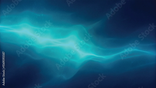 Blue abstract background with dynamic waves reflecting sunlight like the deep ocean