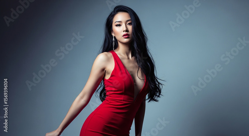 Portrait of a young model