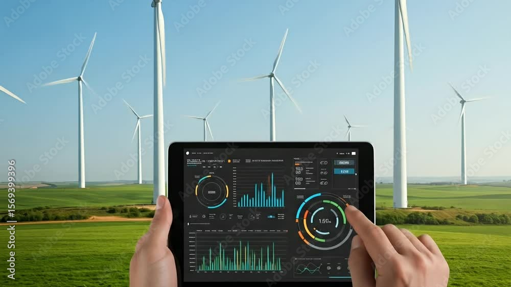 Wind Turbine Monitoring with Tablet Dashboard – Use in Renewable Energy ...