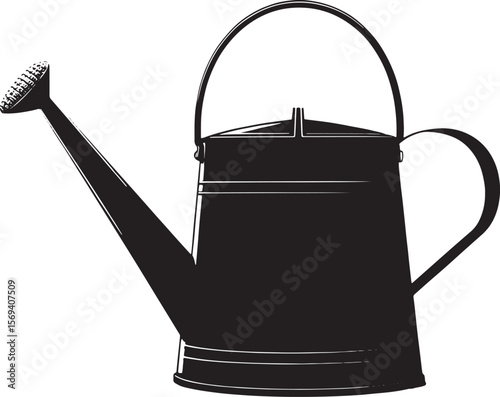 Water can silhouette icon graphic.AI/EPS/PNG