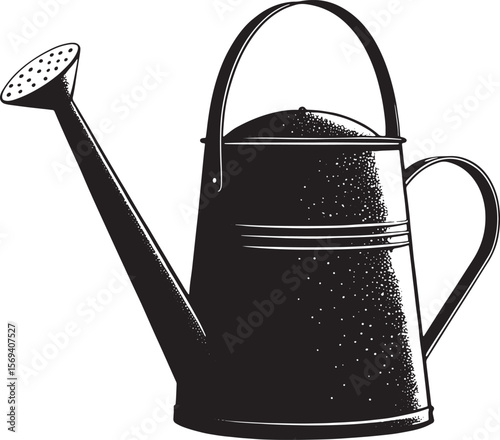 Water can silhouette icon graphic.AI/EPS/PNG