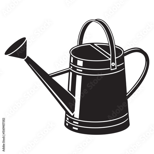 Water can silhouette icon graphic.AI/EPS/PNG