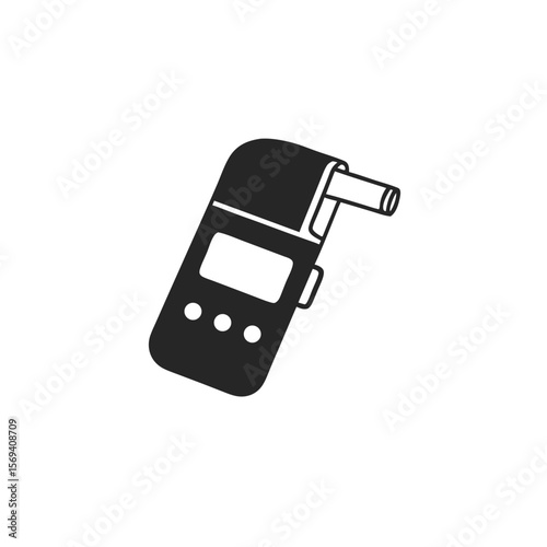 Breathalyzer device for measuring alcohol levels in drivers  