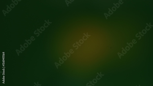 Dark Green and yellow Radial Gradient Background

