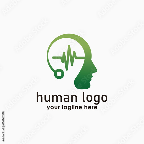 people and medical logos template, health care clinic design vector, medical icon design