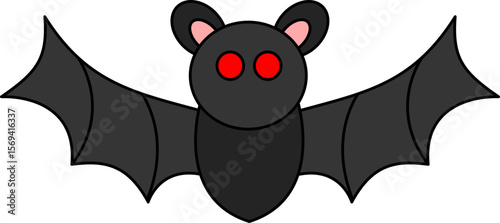 Black and white spiders
