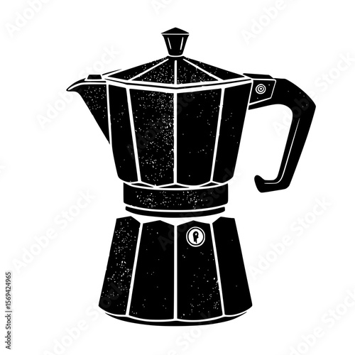 coffee maker isolated on white background