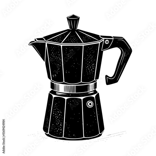 coffee maker vector illustration