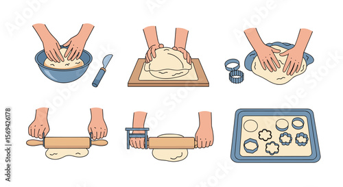 Step by step guide to making delicious cookies from scratch enjoying homemade baking fun