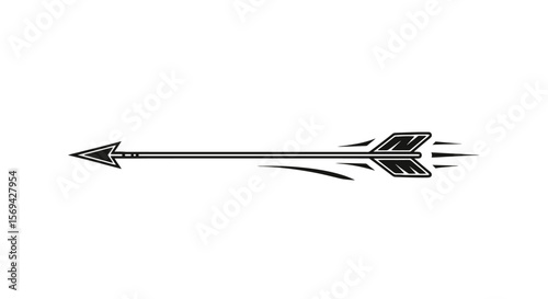 Vector Arrow with Motion Trails