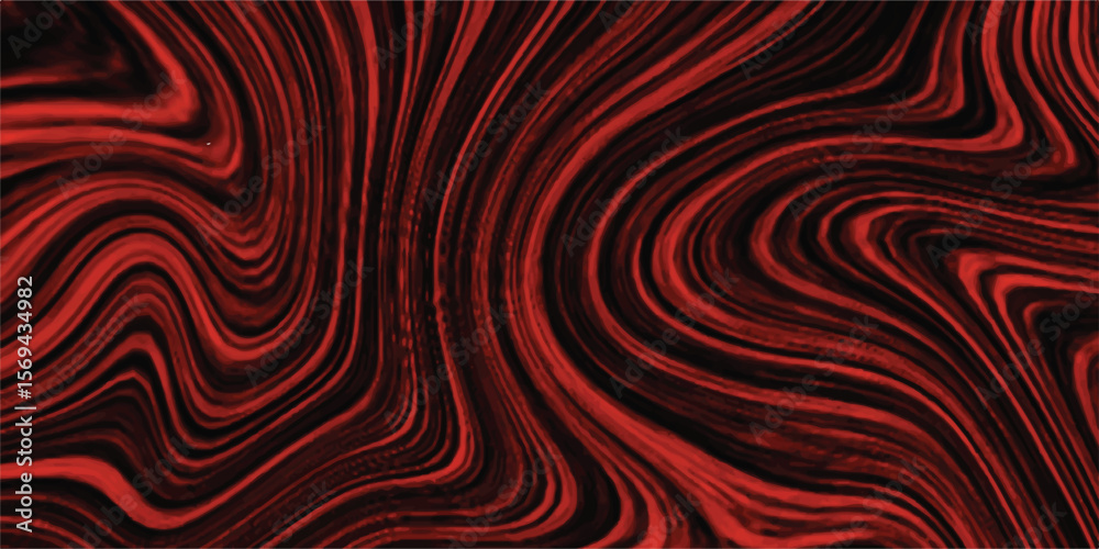 Obraz premium Abstract swirling red and black background resembling marble or liquid patterns with wavy lines flowing across the surface perfect for graphic designs