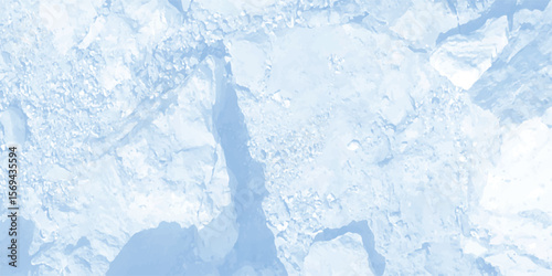 Abstract watercolor texture with light blue shades evoking coldness and ice formation perfect for backgrounds and design projects
