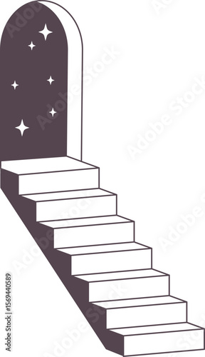 Surreal Portal Stairs