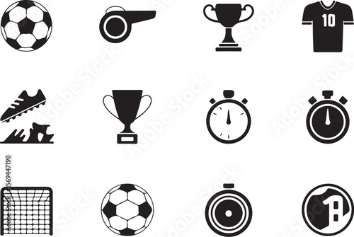 Editable Sport Icon Collection SVG

