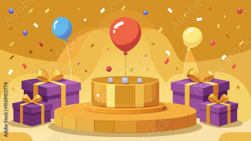birthday cake with candles