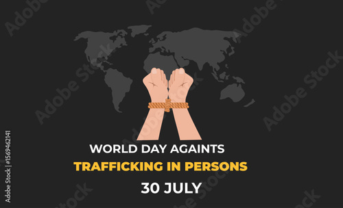 World day againts trafficking in persons flyer 