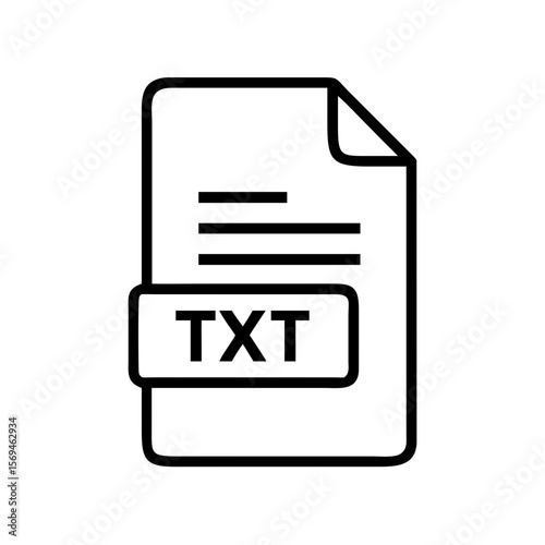 Editable Line Document Icons Set – File, Report, Checklist, Folder, Text, and Data Management Vector Symbols