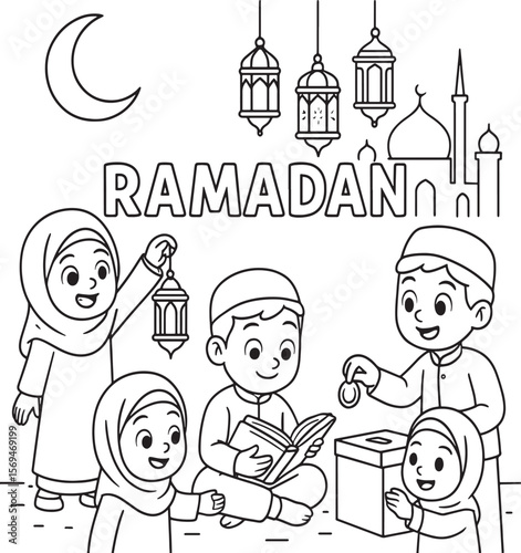 religious eid mubarak greeting card