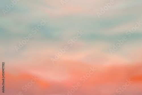 abstract colored background with cloudy sky at dusk