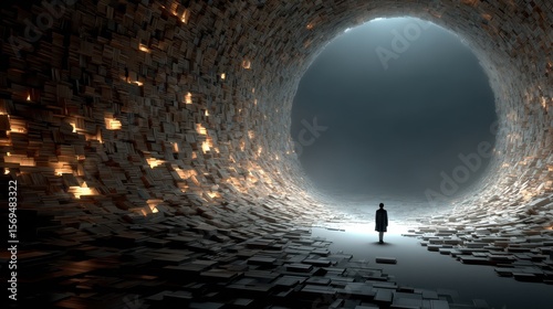 Exploring abstract realms human connection in digital space