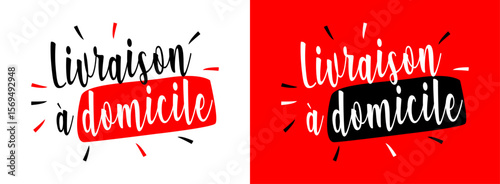 Livraison à domicile,