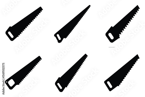 Hand Saw Icons  A Collection of Versatile Saw Illustrations for Projects