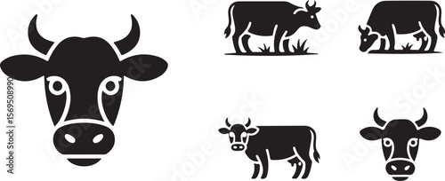 Dairy cow symbols