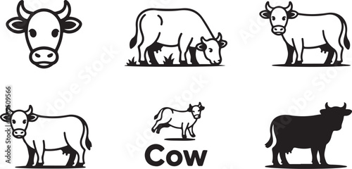 Dairy cow symbols
