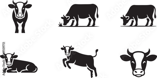 Dairy cow symbols