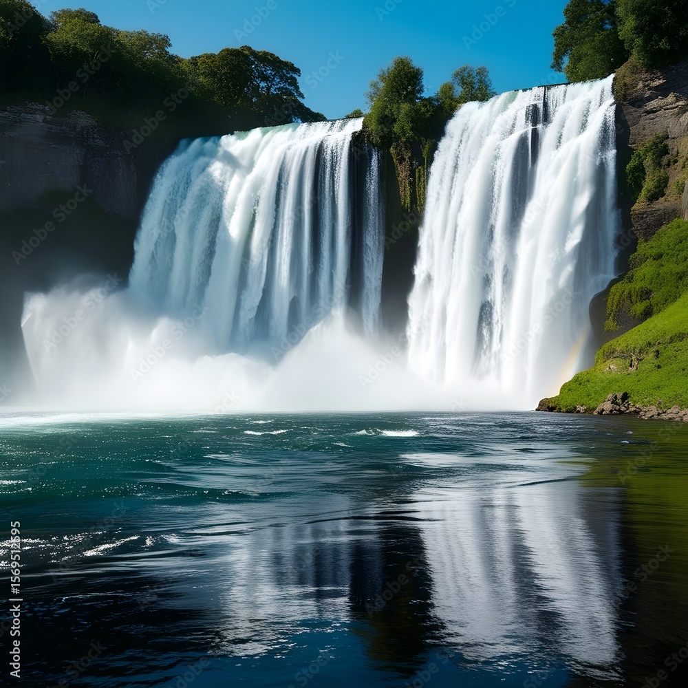 Fototapeta premium waterfall in thailand